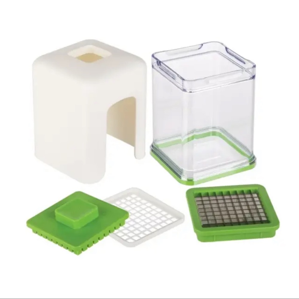 NEW Progressive International Tower French Fry Cutter, 1, White/Green - Picture 3 of 9